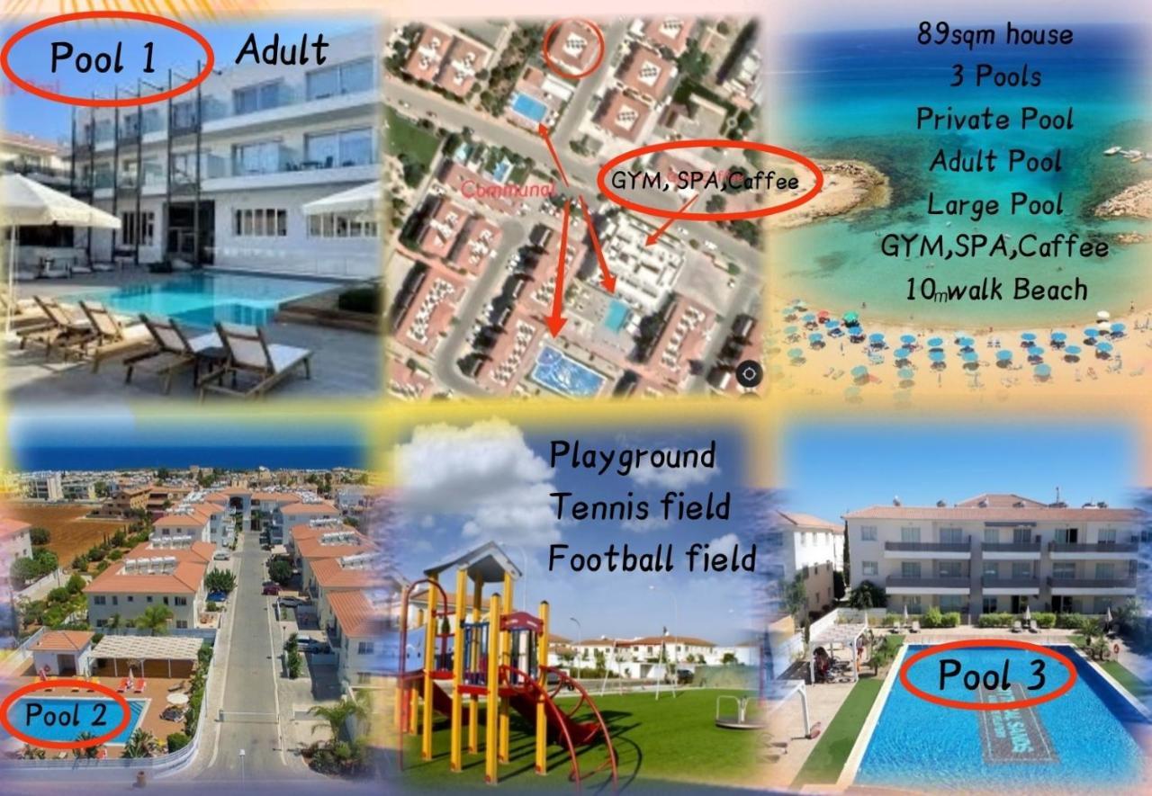 My Mythical Pearl Villa Protaras Exterior photo